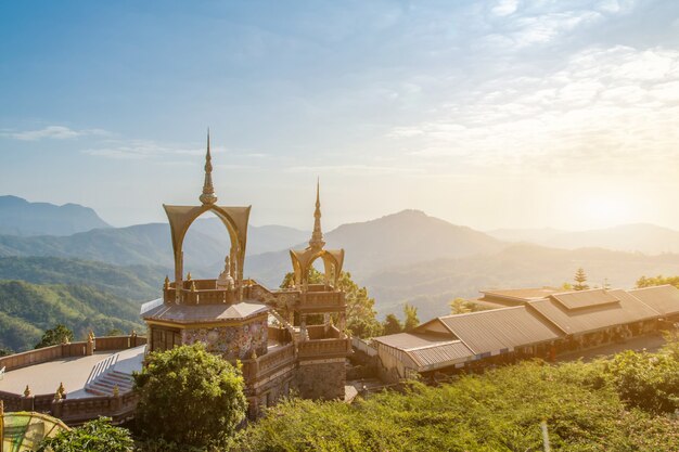 Temple Wat Phra That Pha Son Kaew, Khao Kho, Phetchabun, Thaïlande