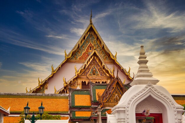 Photo temple wat suthat thepwararam à bangkok