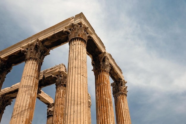 Temple de Zeus Olympien Athènes Grèce