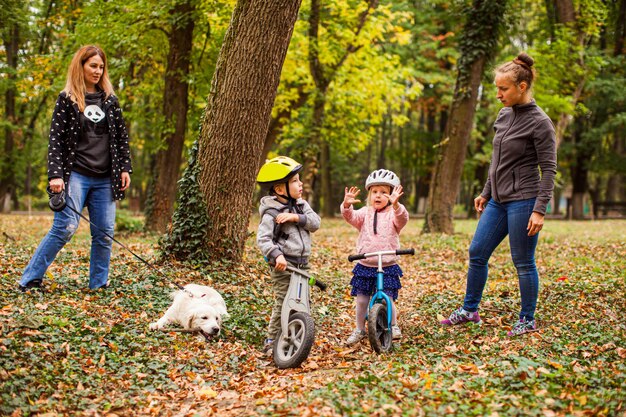 Temps libre en forêt pendant la pandémie