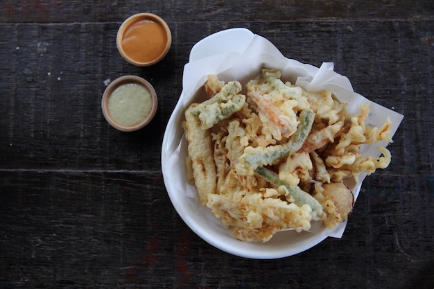 tempura de légumes