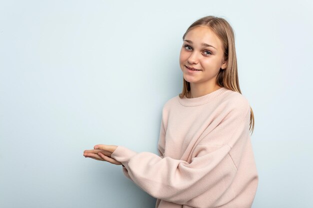 Tenir un espace de copie sur une paume