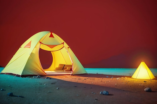 Photo tente de camping en plein air loisirs détente outils de voyage survie sur le terrain repos fond de papier peint