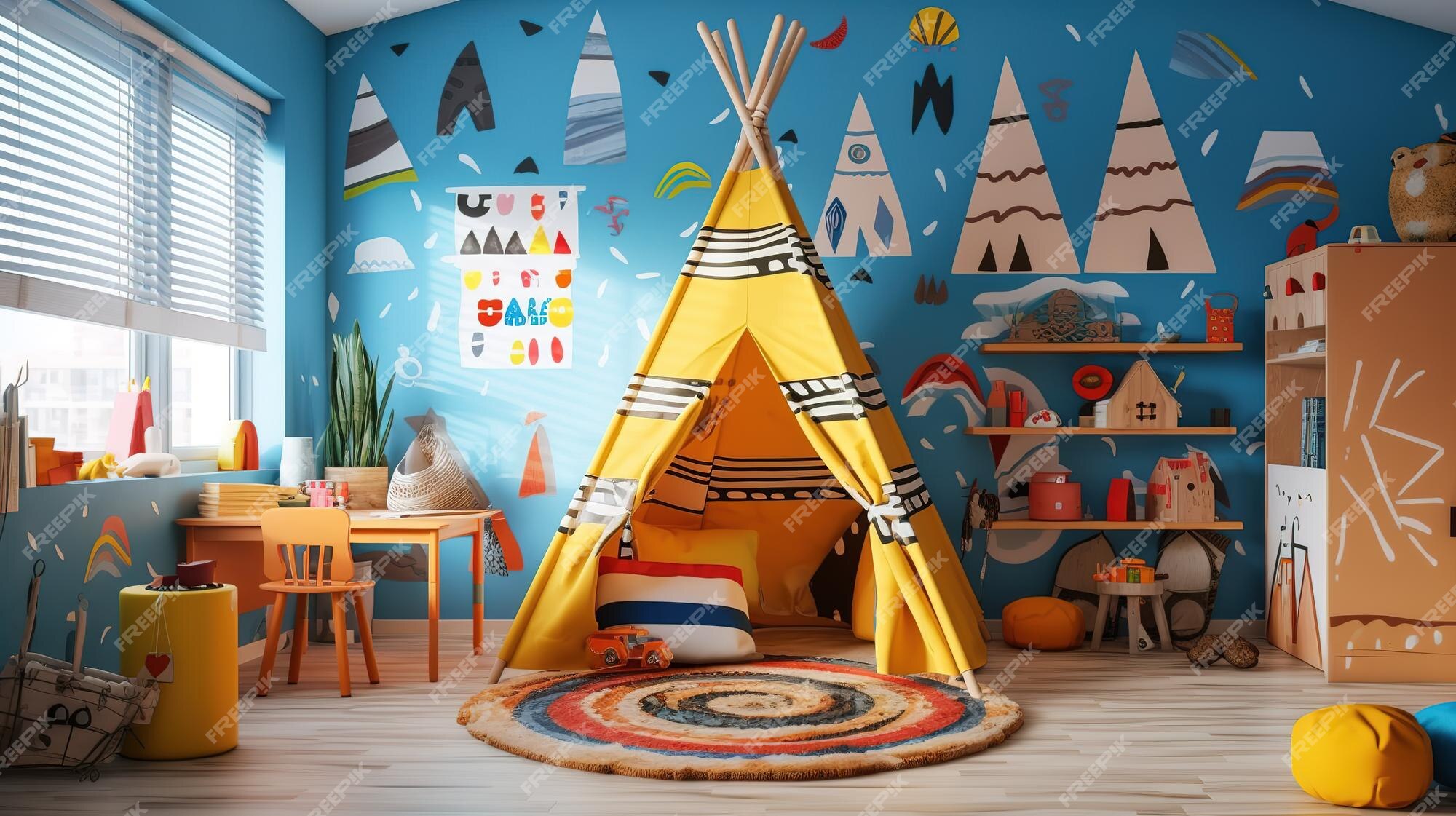 Tipi et tente - Décoration chambre enfant