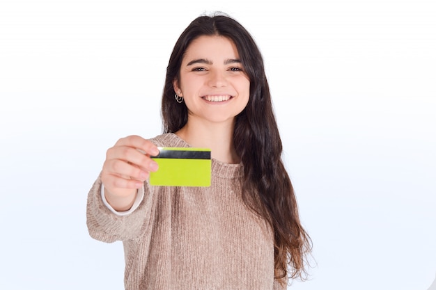 Tenue femme, carte de débit