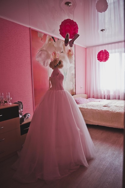 La tenue de la mariée avant un mariage 3665