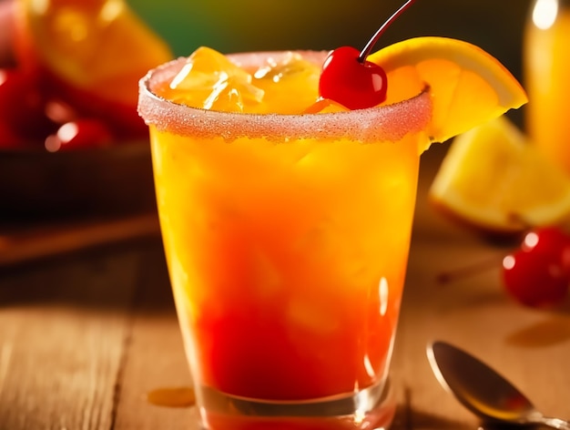 Tequila Sunrise cocktail