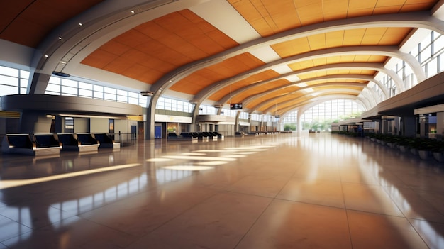 Terminal de l&#39;aéroport