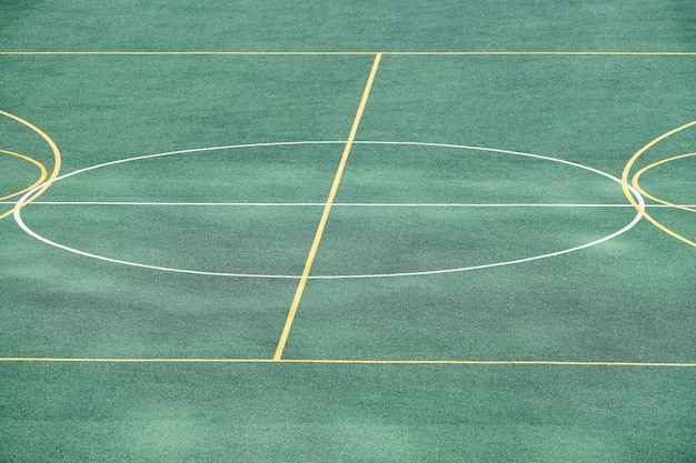 Terrain de football en gazon artificiel