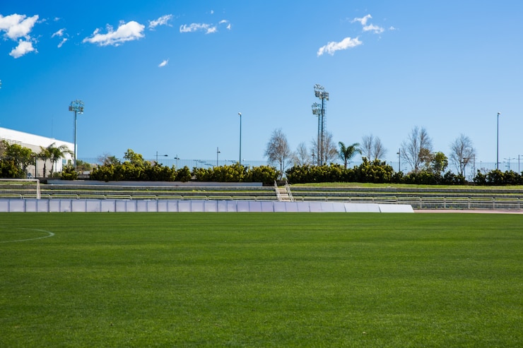 Photo terrain de football