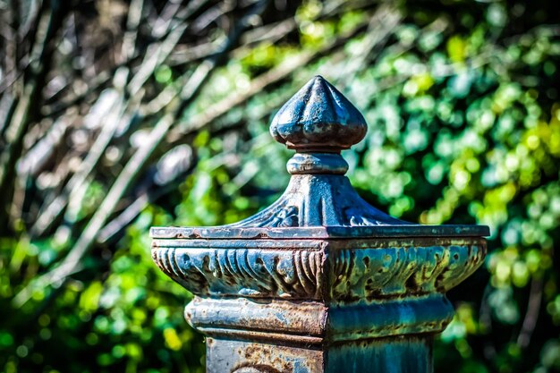 Tête d'une ancienne fontaine