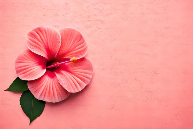 Tête de fleur isolée