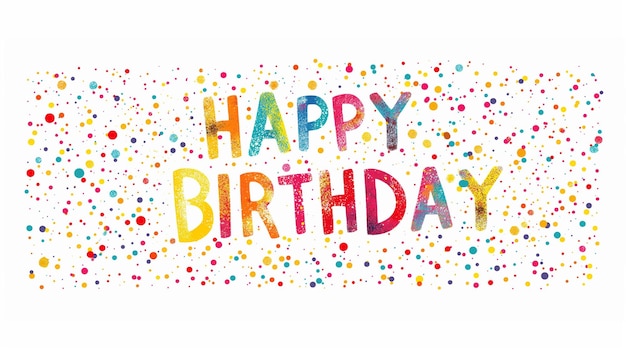 Texte à l'occasion de l'anniversaire sur fond blanc ar 169 ID d'emploi 6a3d608012f34373b247512849717a3c
