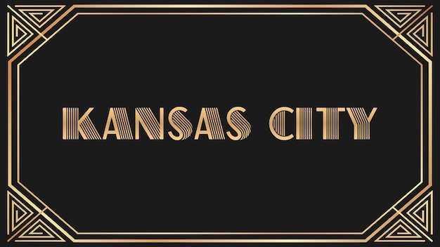 Le texte d'or de Kansas City Jazz