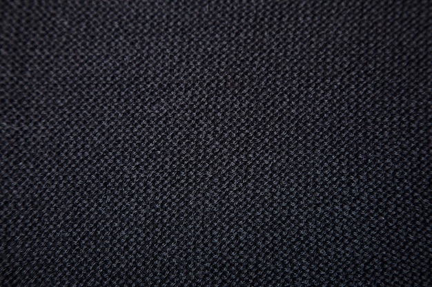 Textile noir texturé décoratif abstrait