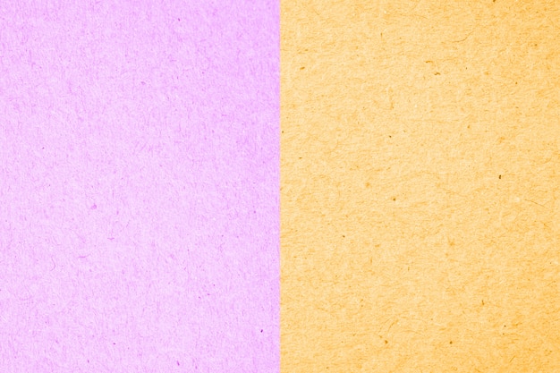 texture abstraite de la boîte de papier de surface rose et jaune