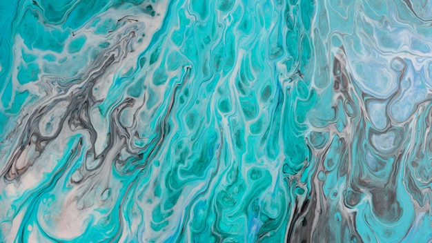 Texture abstraite des détails de l'art acrylique liquide