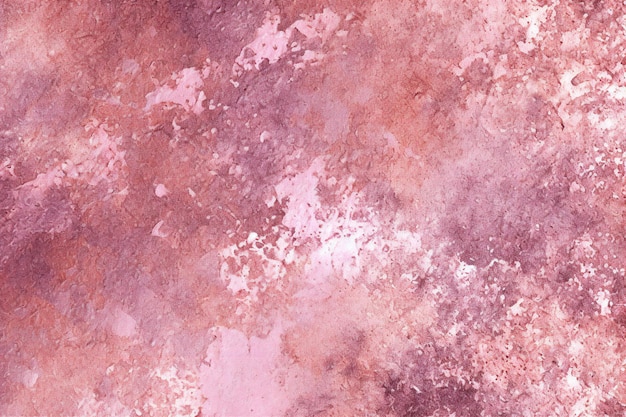 Texture abstraite de fond rose avec des coups de pinceau grunge et des taches de peinture