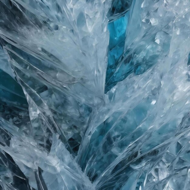 Texture abstraite de la glace