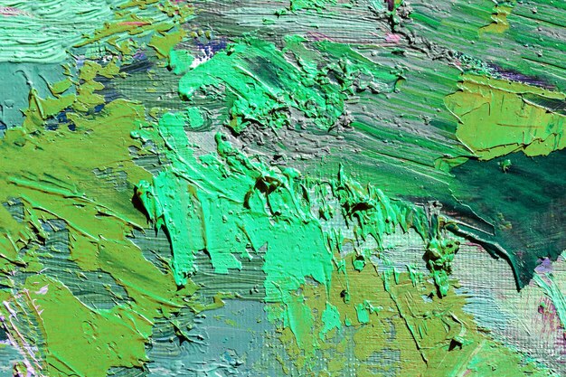 Texture abstraite de peinture à l'huile sur toile, arrière-plan