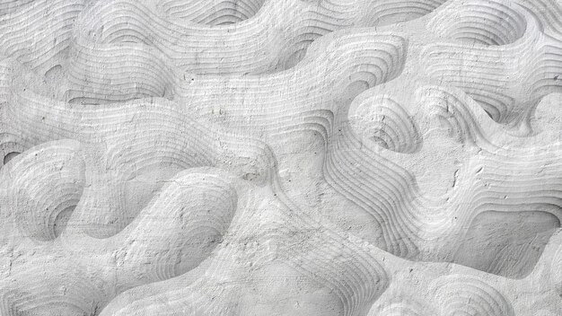 Photo texture abstraite en relief en bois, pierre ou autre matériau. illustration 3d, rendu 3d.