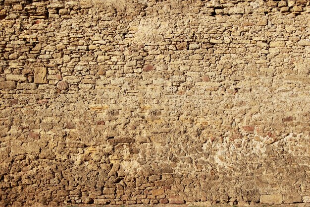 Texture d'un ancien mur de pierre