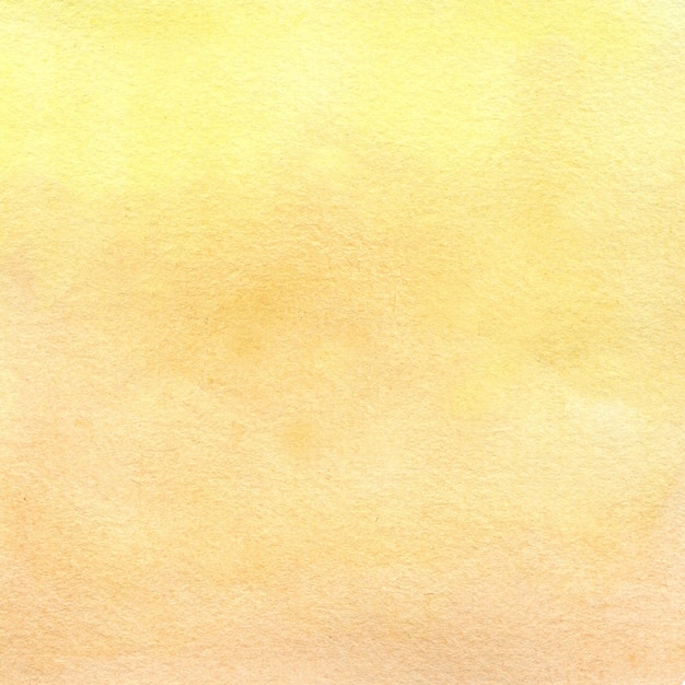 Texture aquarelle jaune Illustration dessinée à la main