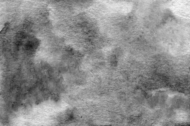 Texture à l'aquarelle noire et blanche