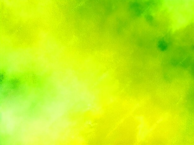 Photo texture à l'aquarelle verte et jaune image gratuite d'arrière-plan