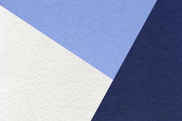 La texture de l'artisanat bleu marine blanc et très couleur peri fond papier macro Vintage abstract carton indigo