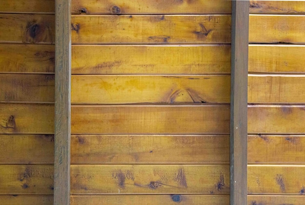 Texture des bandes de bois pour les toits des maisons en colombie