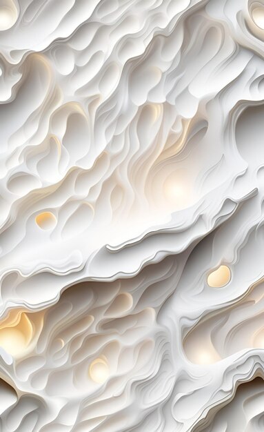 texture d'une belle roche blanche sculptée vecteur abstrait bokeh lumières d'arrière-plan généré par l'IA
