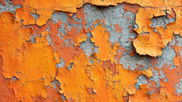 Texture de béton de couleur d'abricot vieillie Image premium