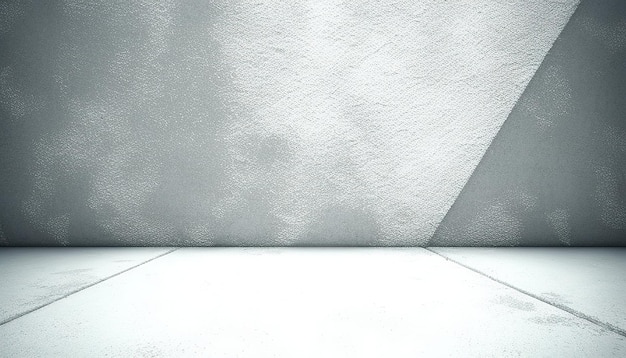 Texture béton vintage avec superposition blanche alliant esthétique industrielle et minimaliste