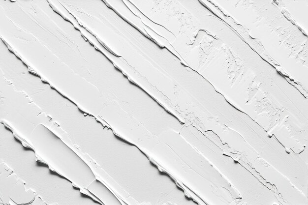 Texture blanc sur blanc Des coups de pinceau en couches créant un motif harmonieux mais abstrait idéal pour des éléments de design sophistiqués et sereins.