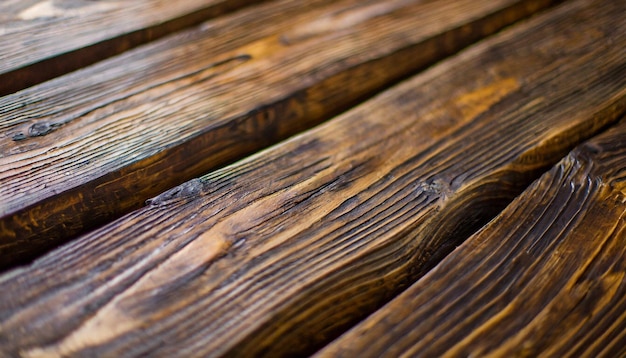 Texture de bois brun fond abstrait amélioré pour la profondeur et la chaleur