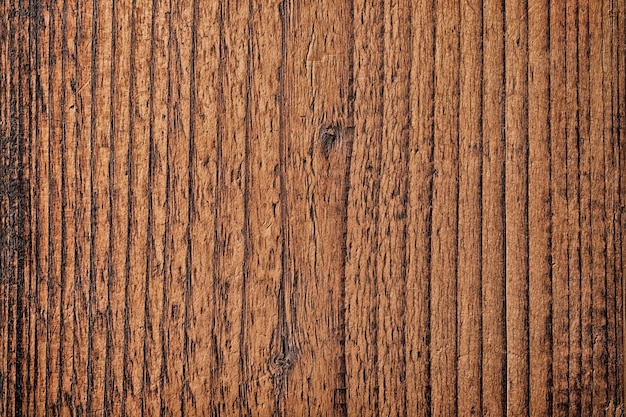 Texture de bois brun avec motif naturel, planche sombre