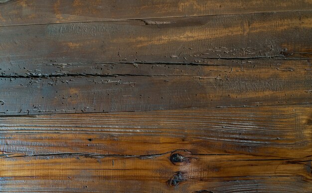 Texture de bois foncé