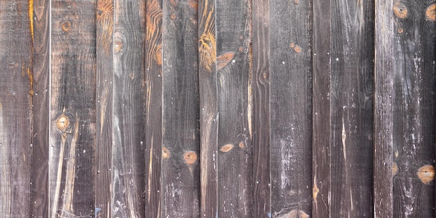 Texture bois panorama en-tête fond planches de construction en bois marron