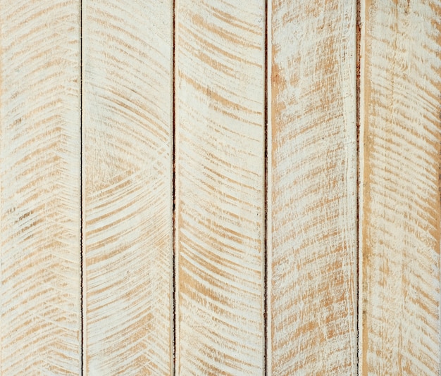 Texture de bois peint blanc et marron