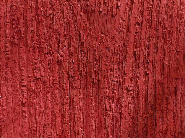 Texture bois peint Texture de fond rouge