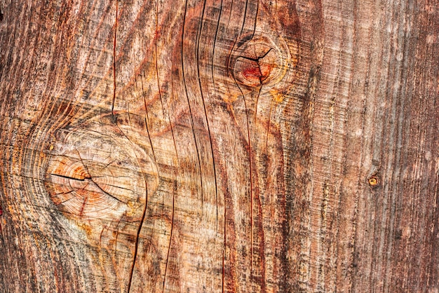 Texture en bois avec des rayures et des fissures