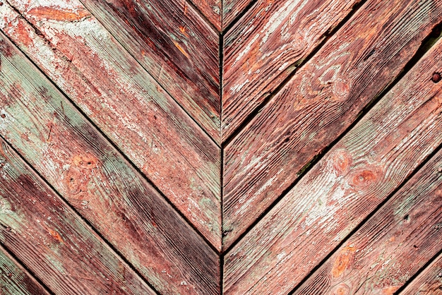 Texture en bois avec des rayures et des fissures