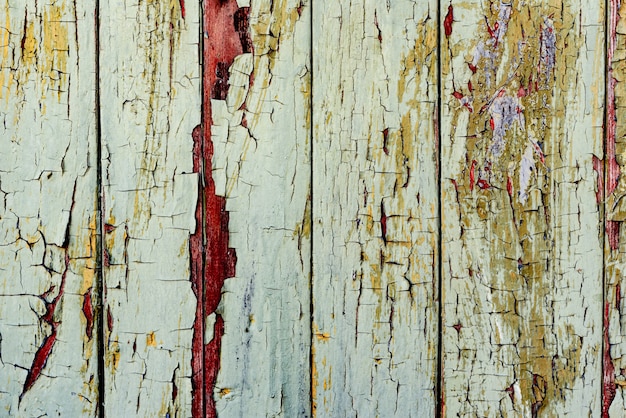 Photo texture en bois avec des rayures et des fissures