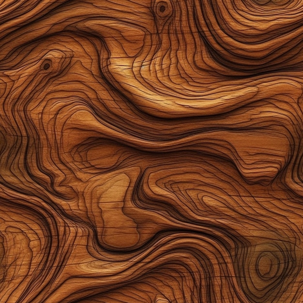 Une texture bois réalisée par l'artiste.