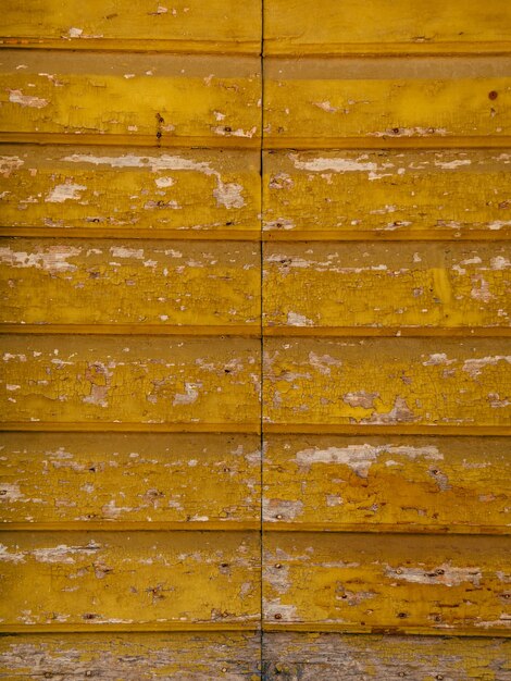 Texture de bois vieux jaune brun rouge portes