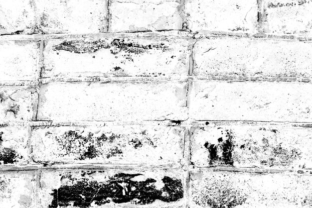 Texture, brique, fond de mur. Texture de brique avec rayures et fissures