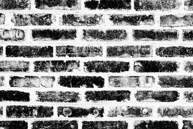 Texture, brique, mur, texture de brique avec des rayures et des fissures