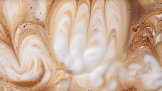 texture de café naturel avec mousse