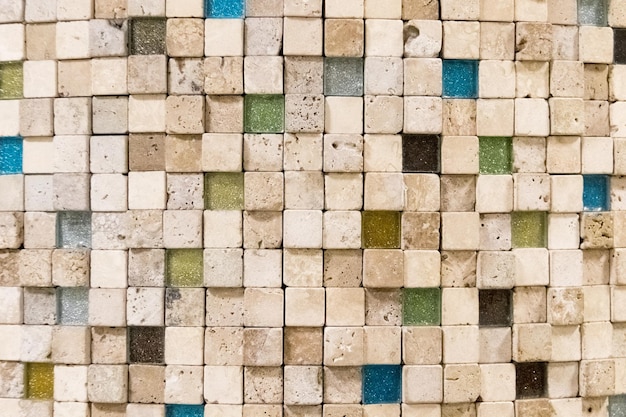 Texture de carreaux de mosaïque